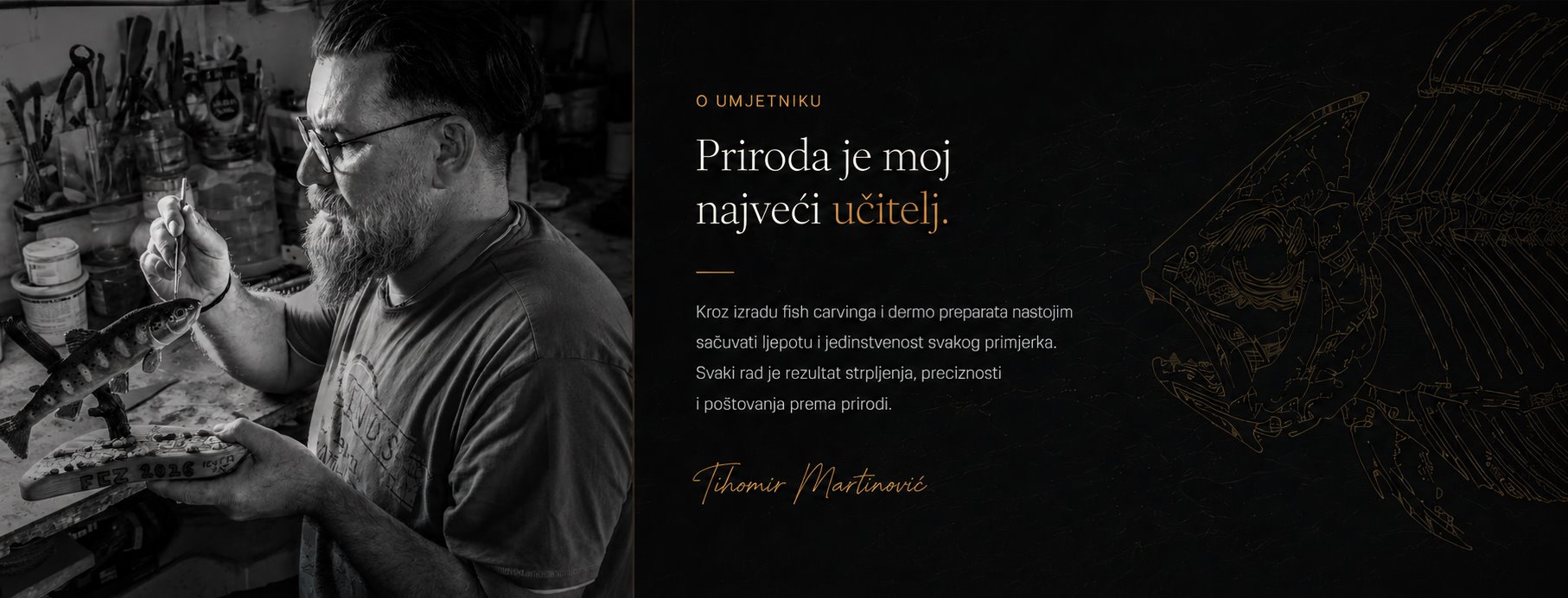 O umjetniku Tihomiru Martinoviću