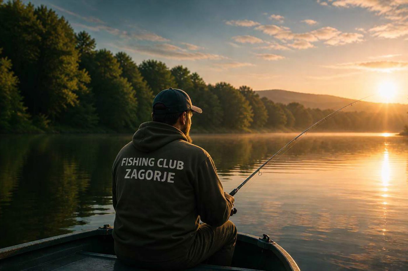 Clan Fishing Club Zagorje u ribolovu na jezeru